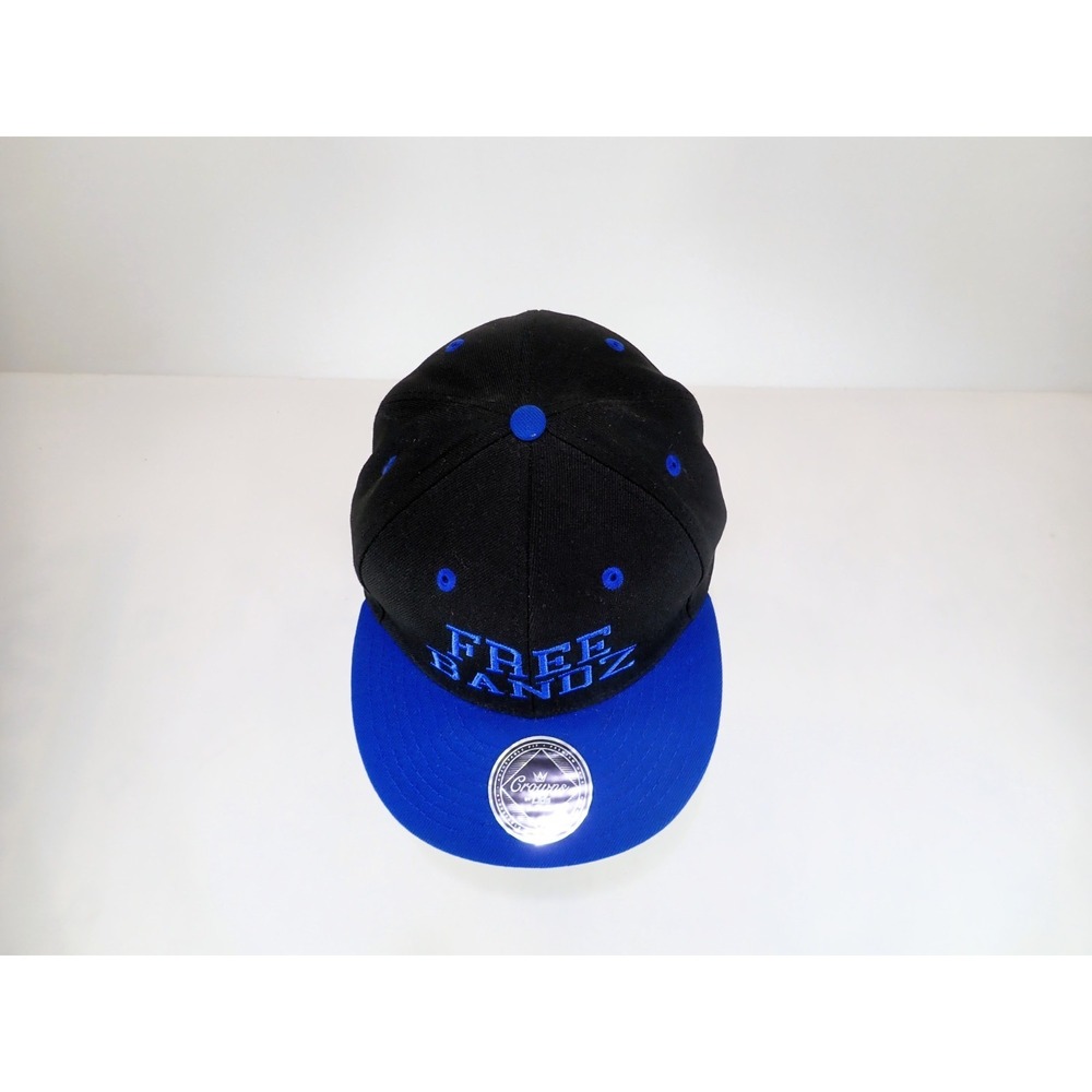 Free Bandz Osama Snapback Hat Future FBG Rap Merch Lids Crowns Black Blue - Picture 2 of 8